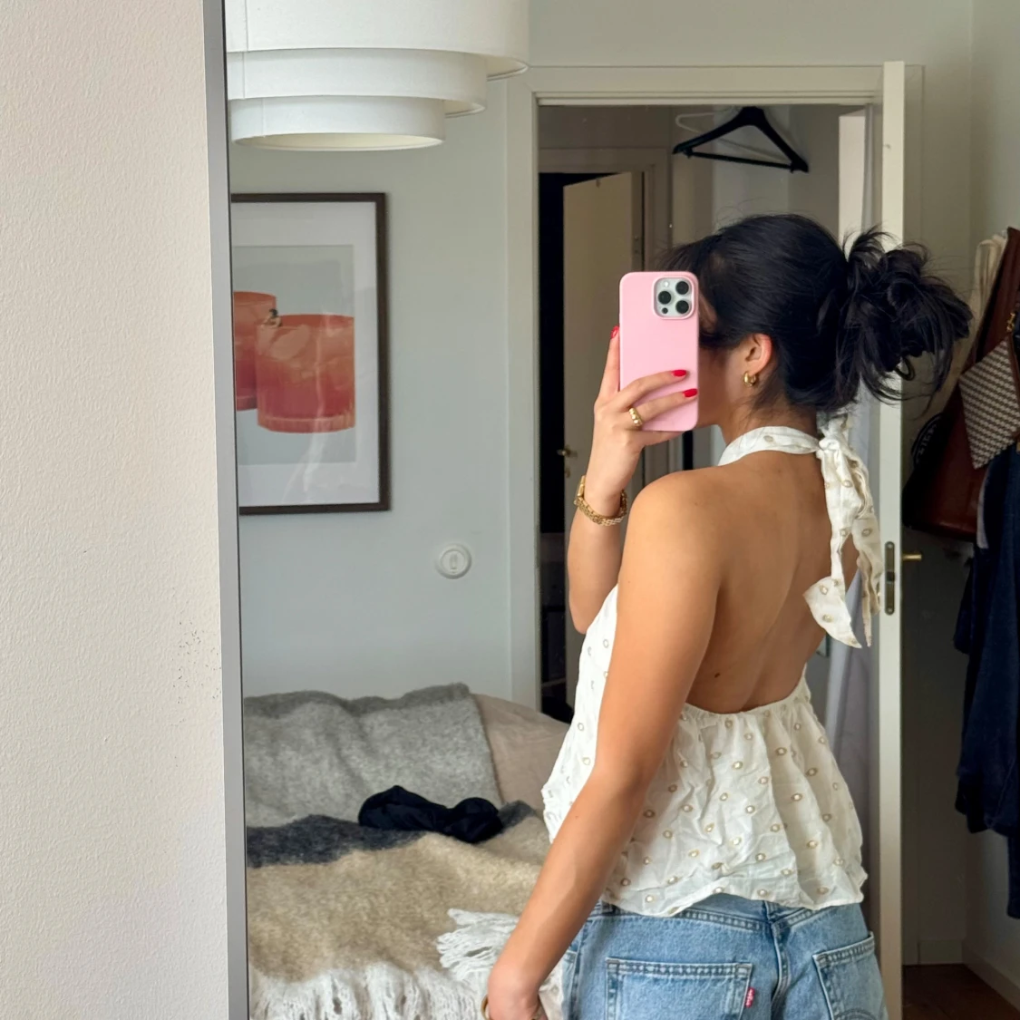 Halternecktopp från Zara - 1