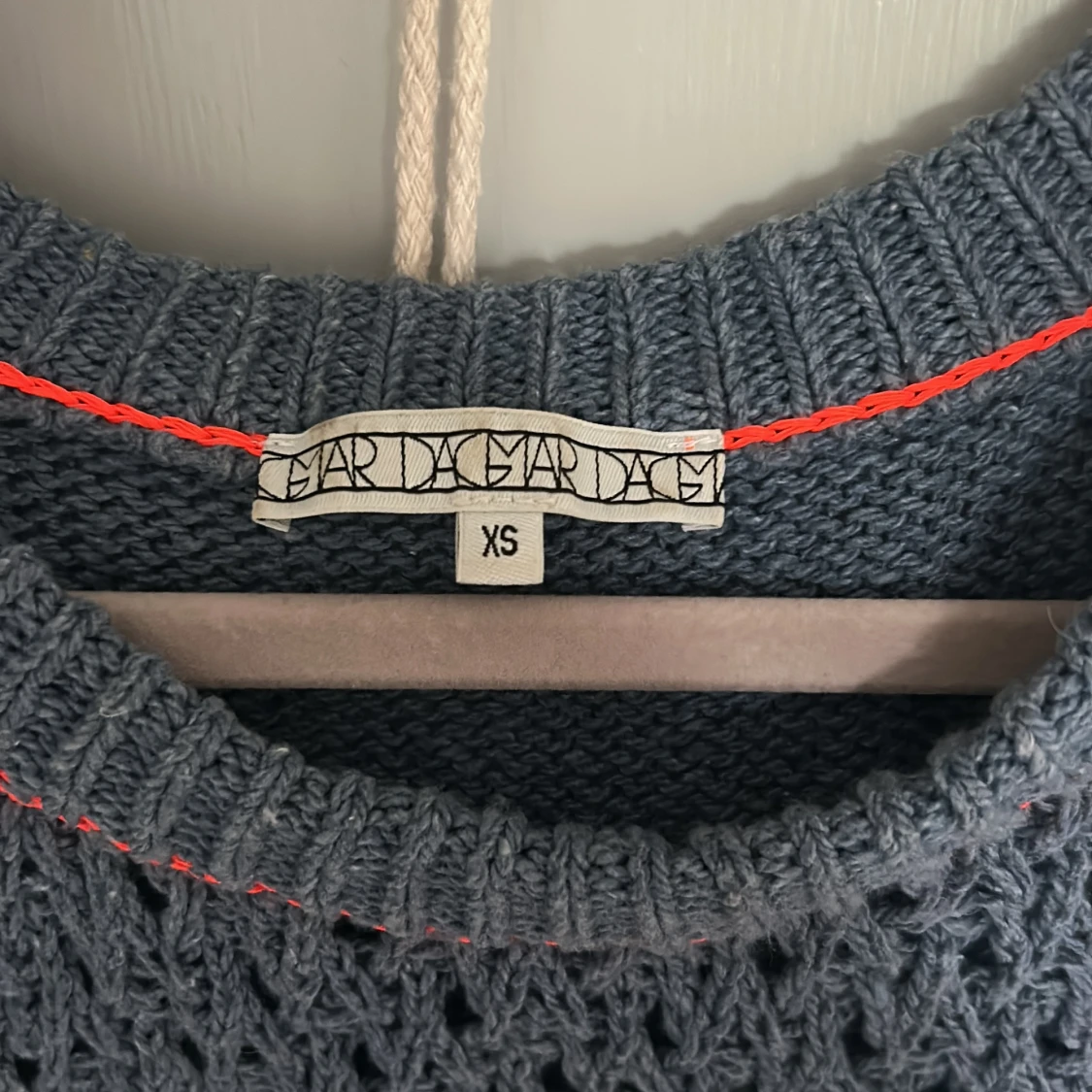 Randig stickad tröja från Dagmar XS - 1