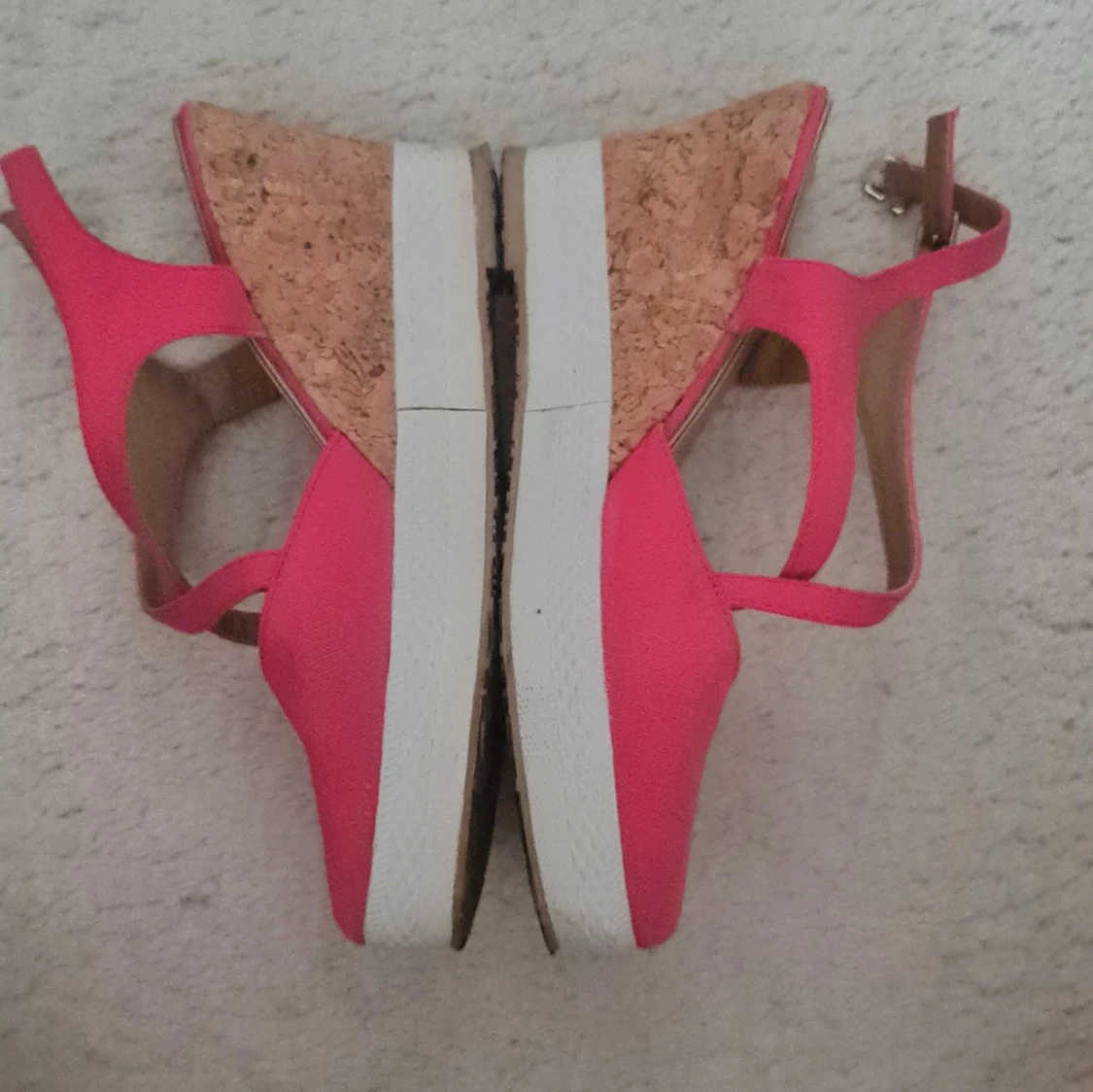 Rosa kilklack sandaler White Rose - 2