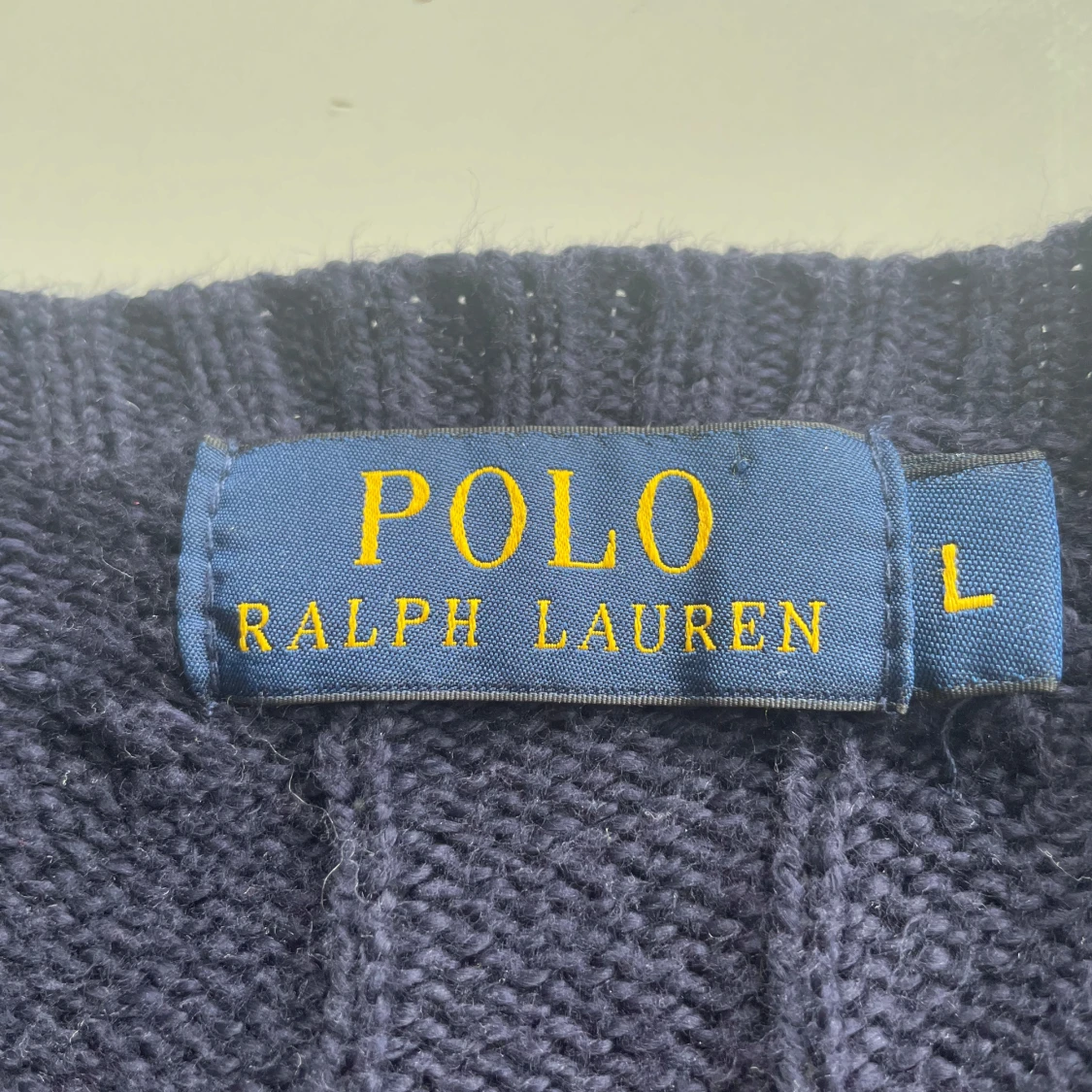 Polo Ralph Lauren kabelstickad tröja - 3