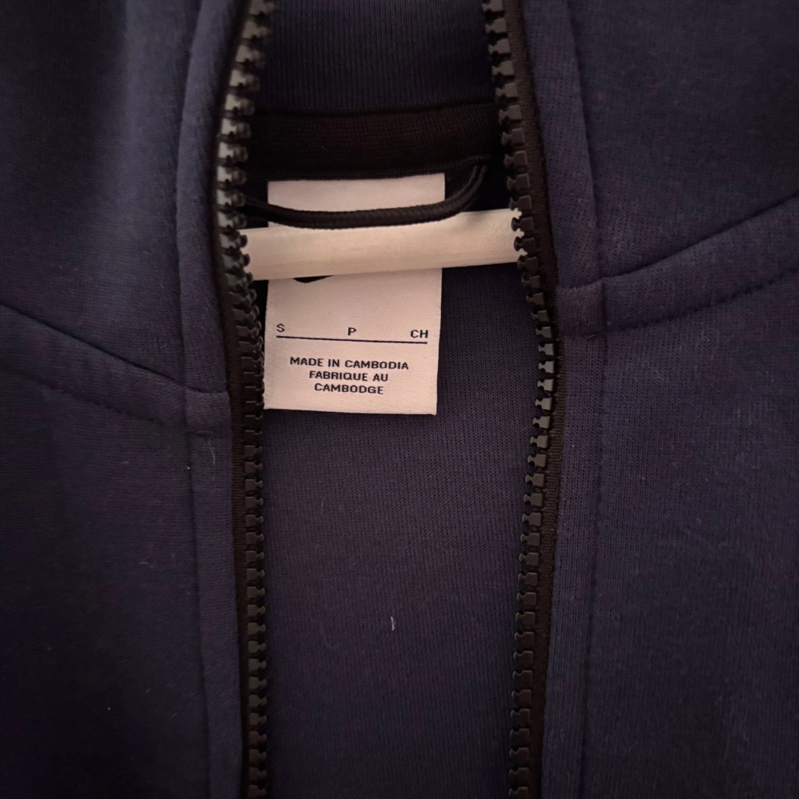 Mörkblå Nike Tech Zip Up - 2