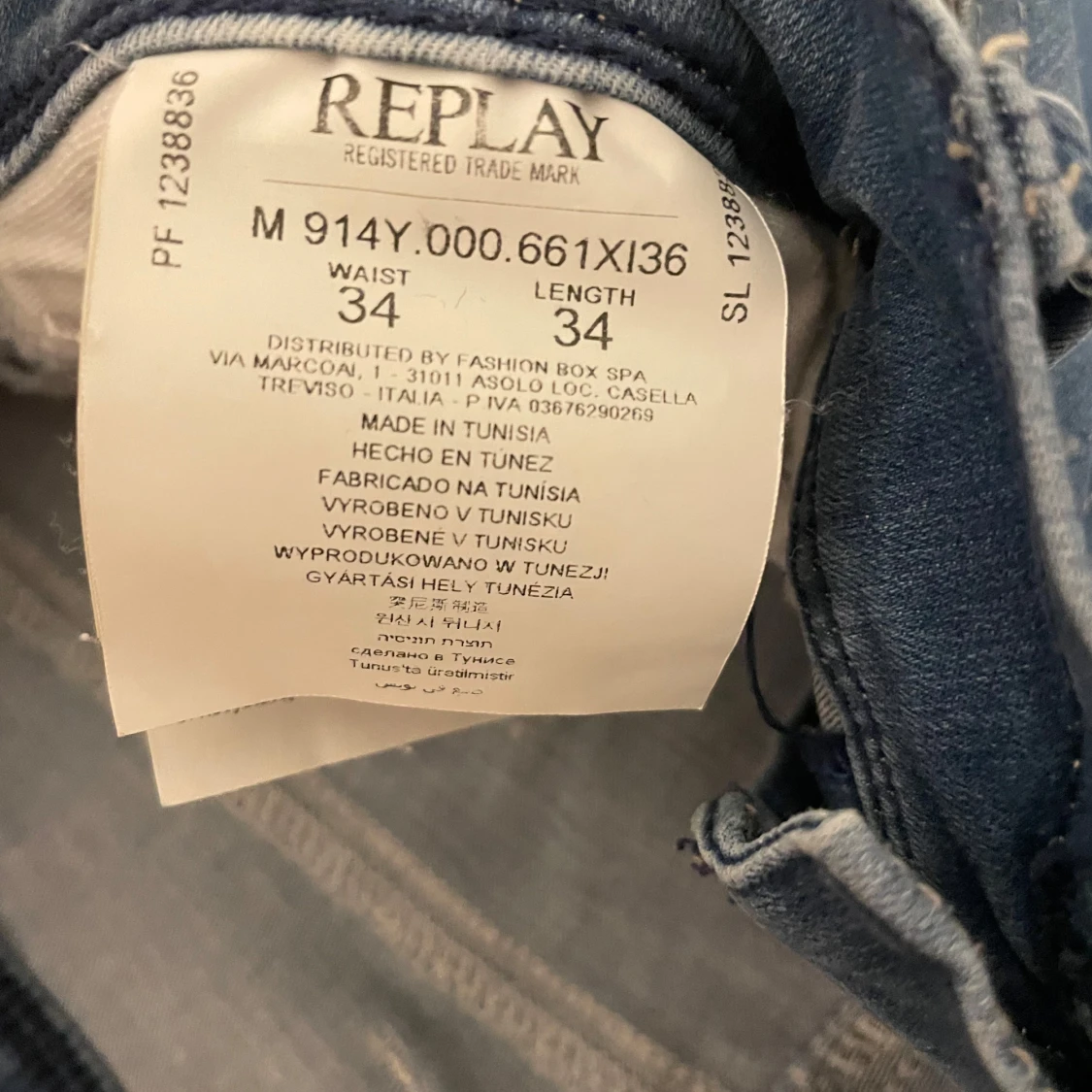 Ljusblå Jeans från Replay - 2