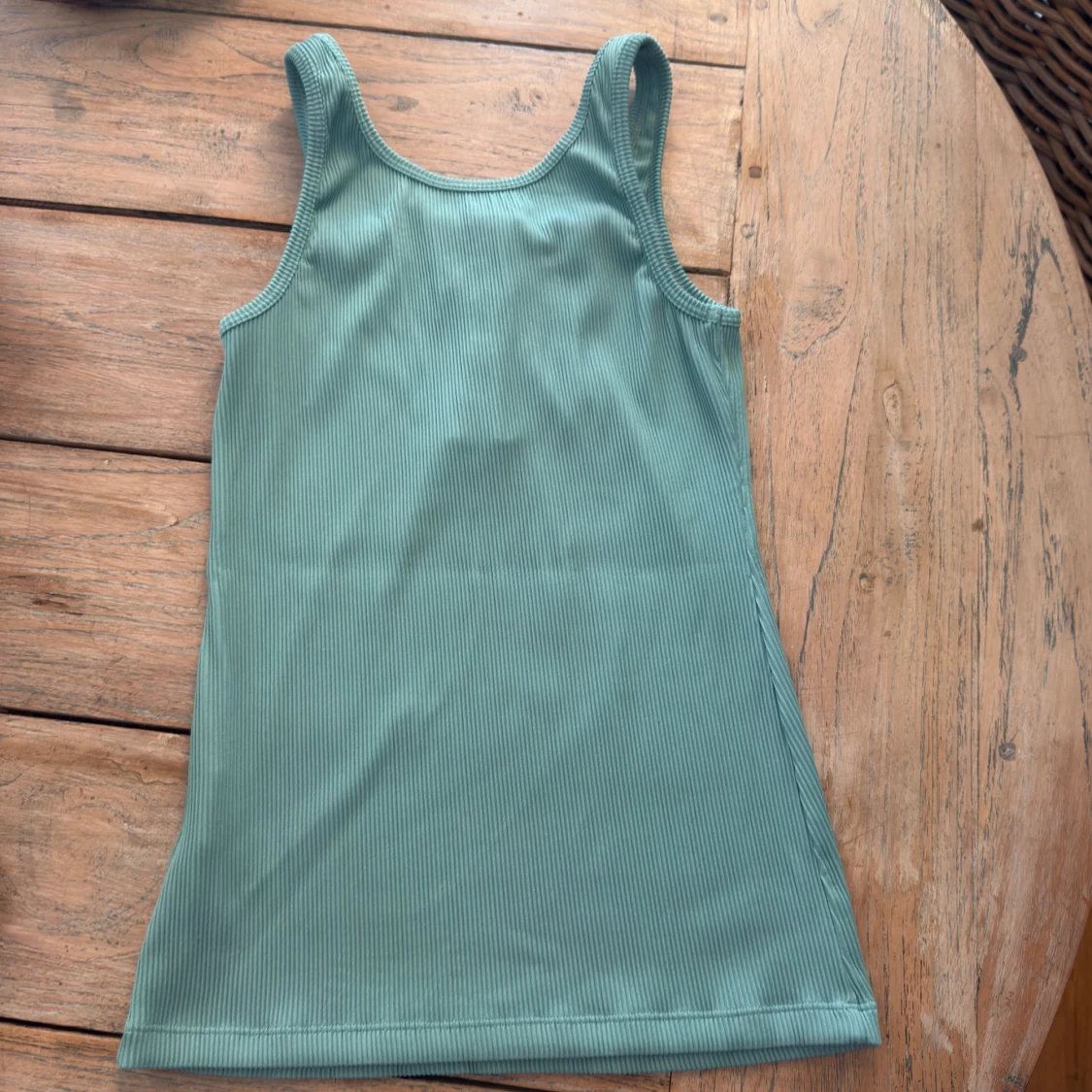 Ribbad grön linnetopp Workout Empire - 1