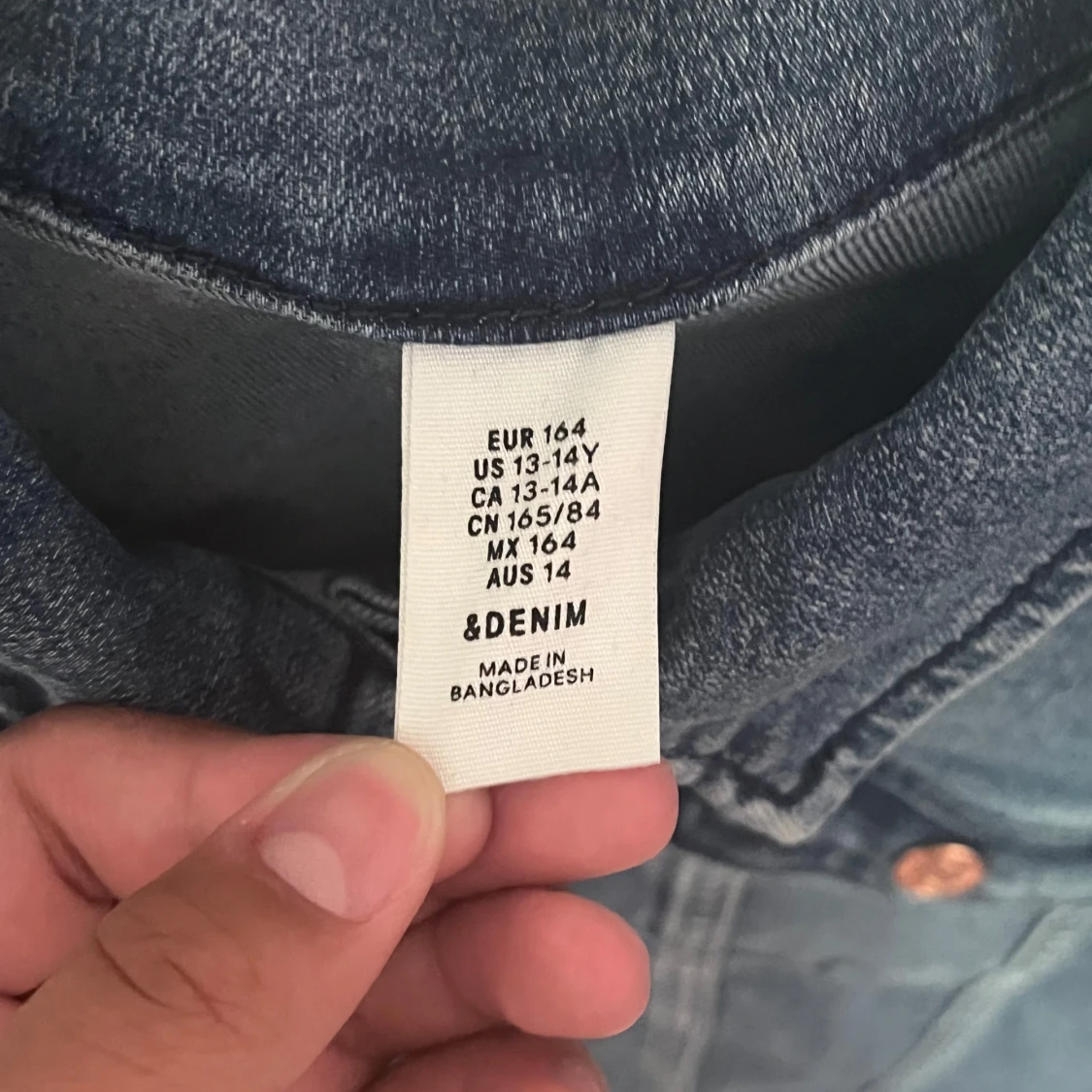 Klassisk blå jeansjacka från H&M - 2