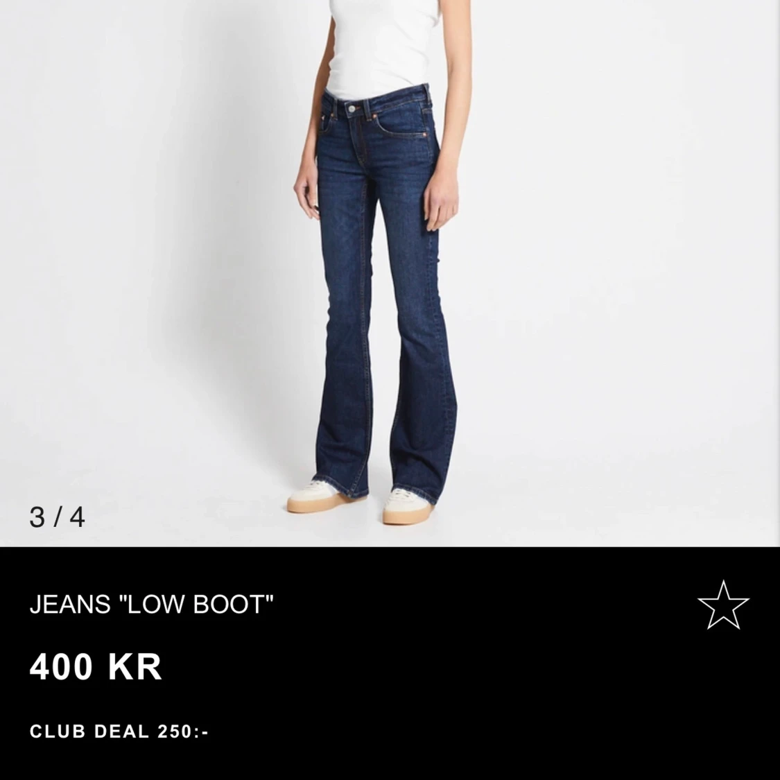 Blå bootcut jeans från 157 Low Boot - 2