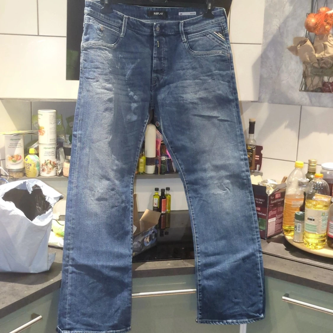 Blå jeans från Replay