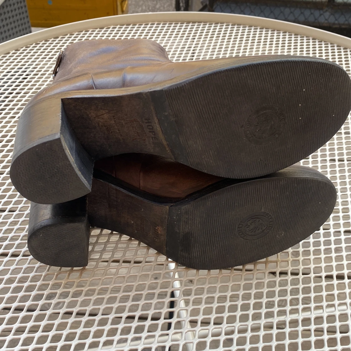 Bruna skinnboots från HOPE, storlek 38 - 1