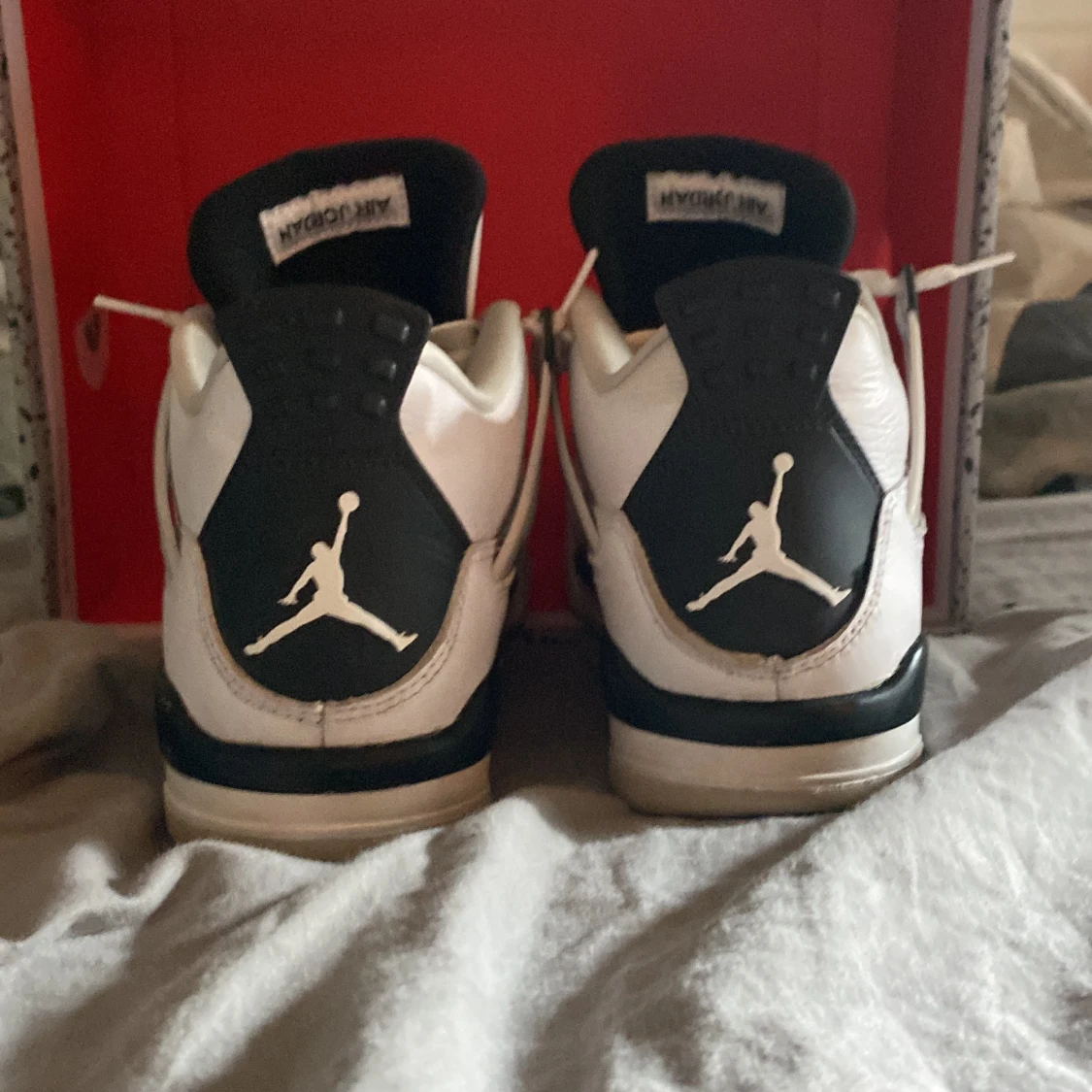 Nike Air Jordan 4 Retro White/Black - 1