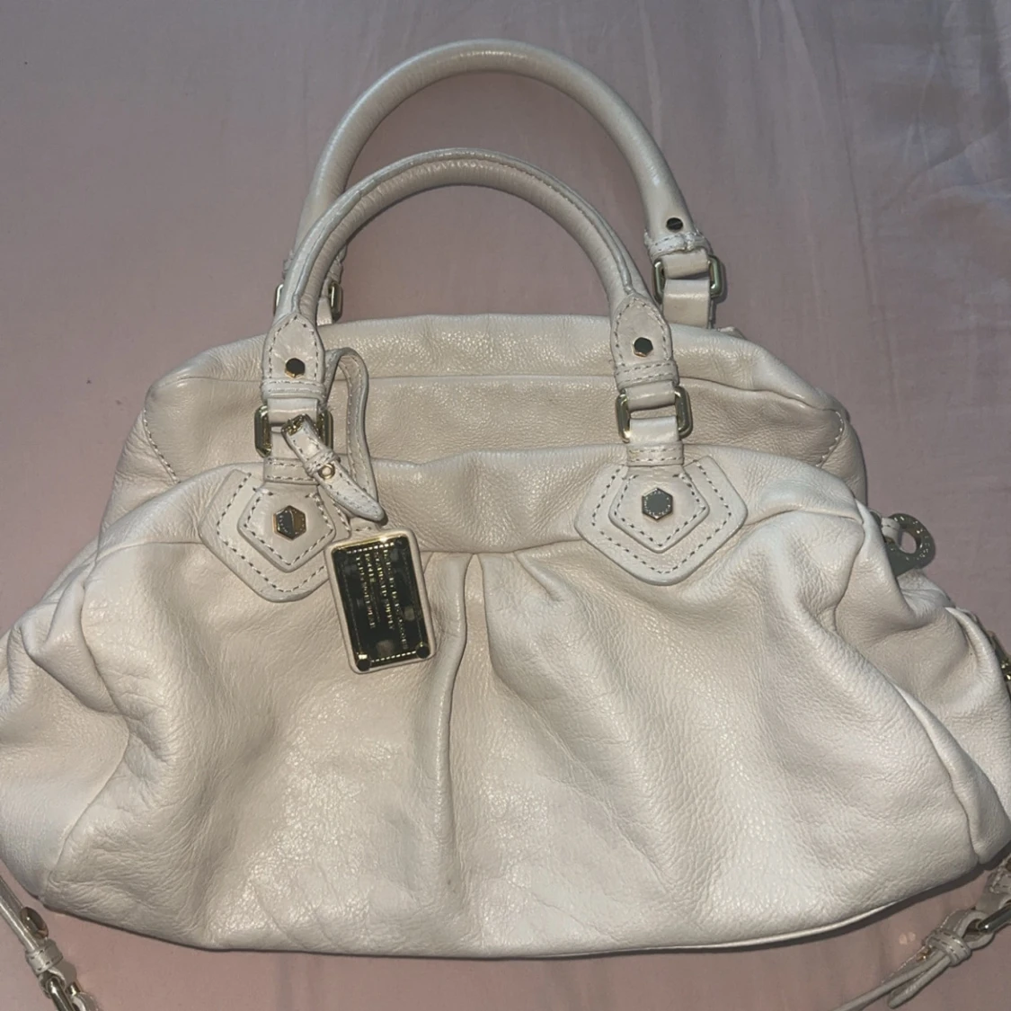 Beige handväska från Marc by Marc Jacobs - 2