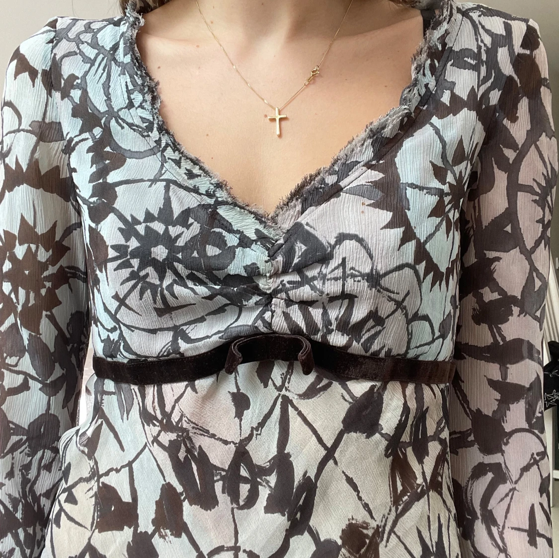 Vintage sheer top - 2