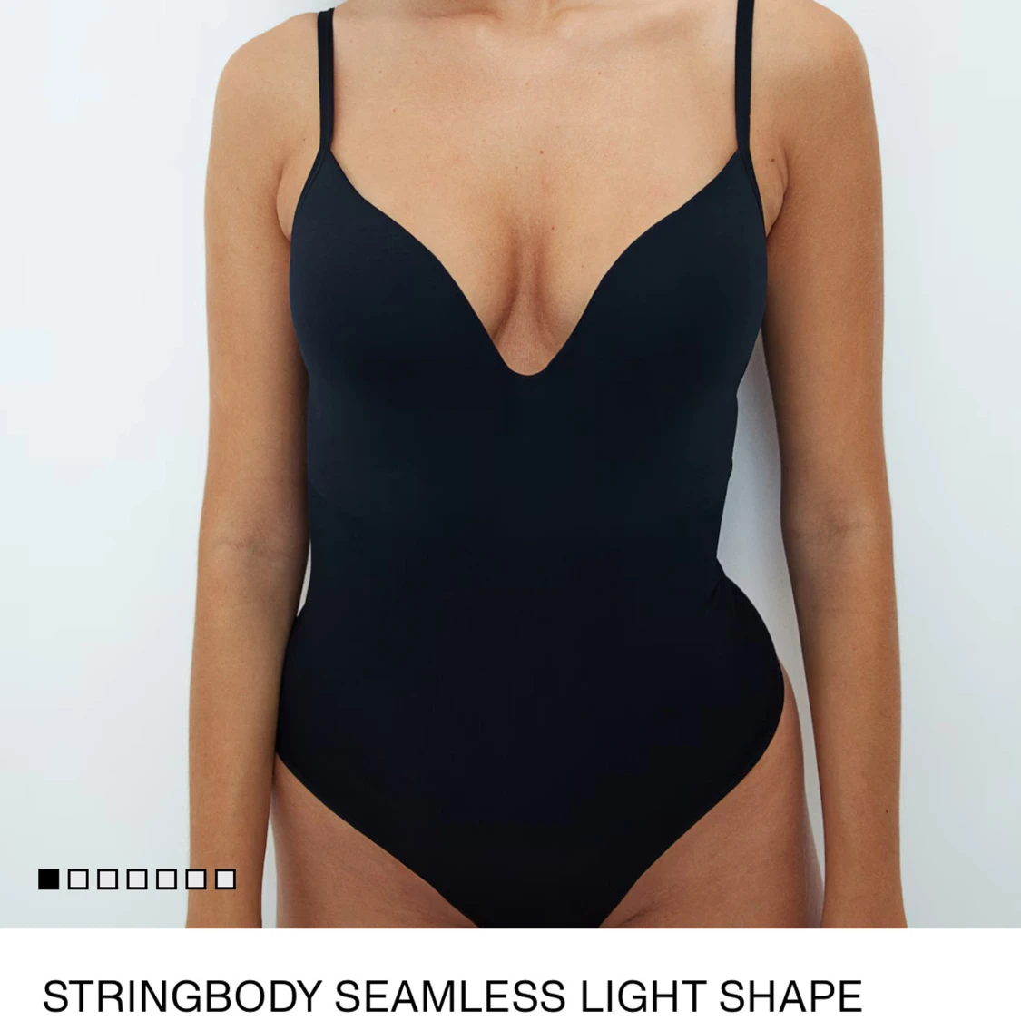 Svart stringbody - 1