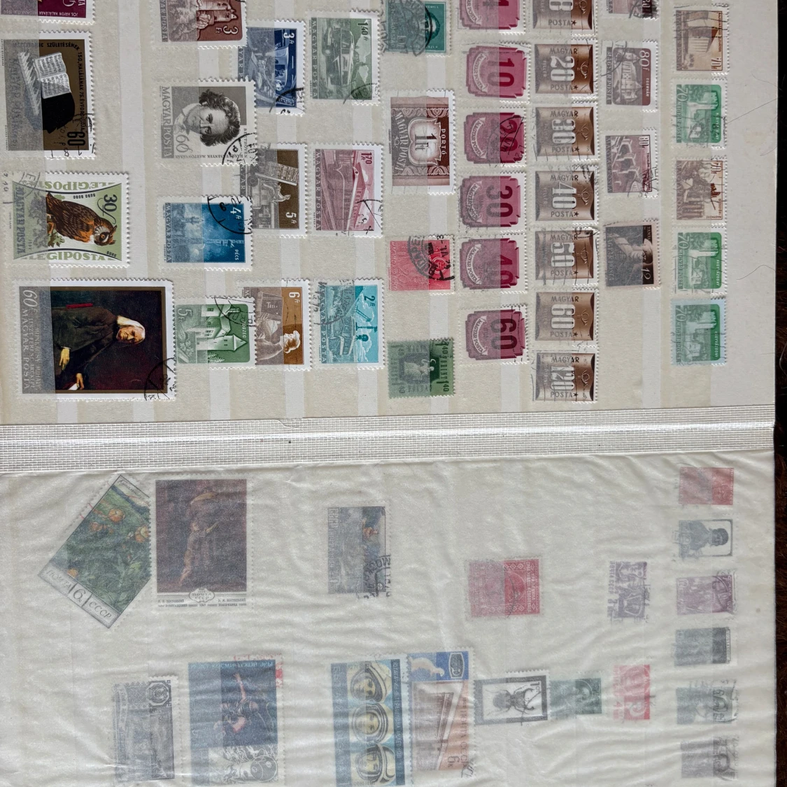 Frimärksalbum – Internationella frimärken