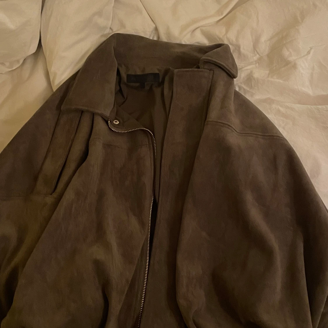 Grön mockajacka från Zara - 2