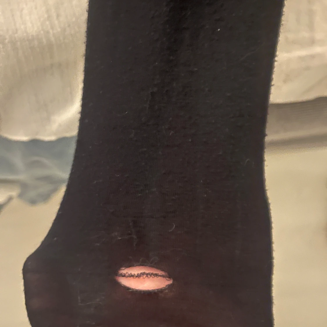 Svart långärmad tight tröja - 1