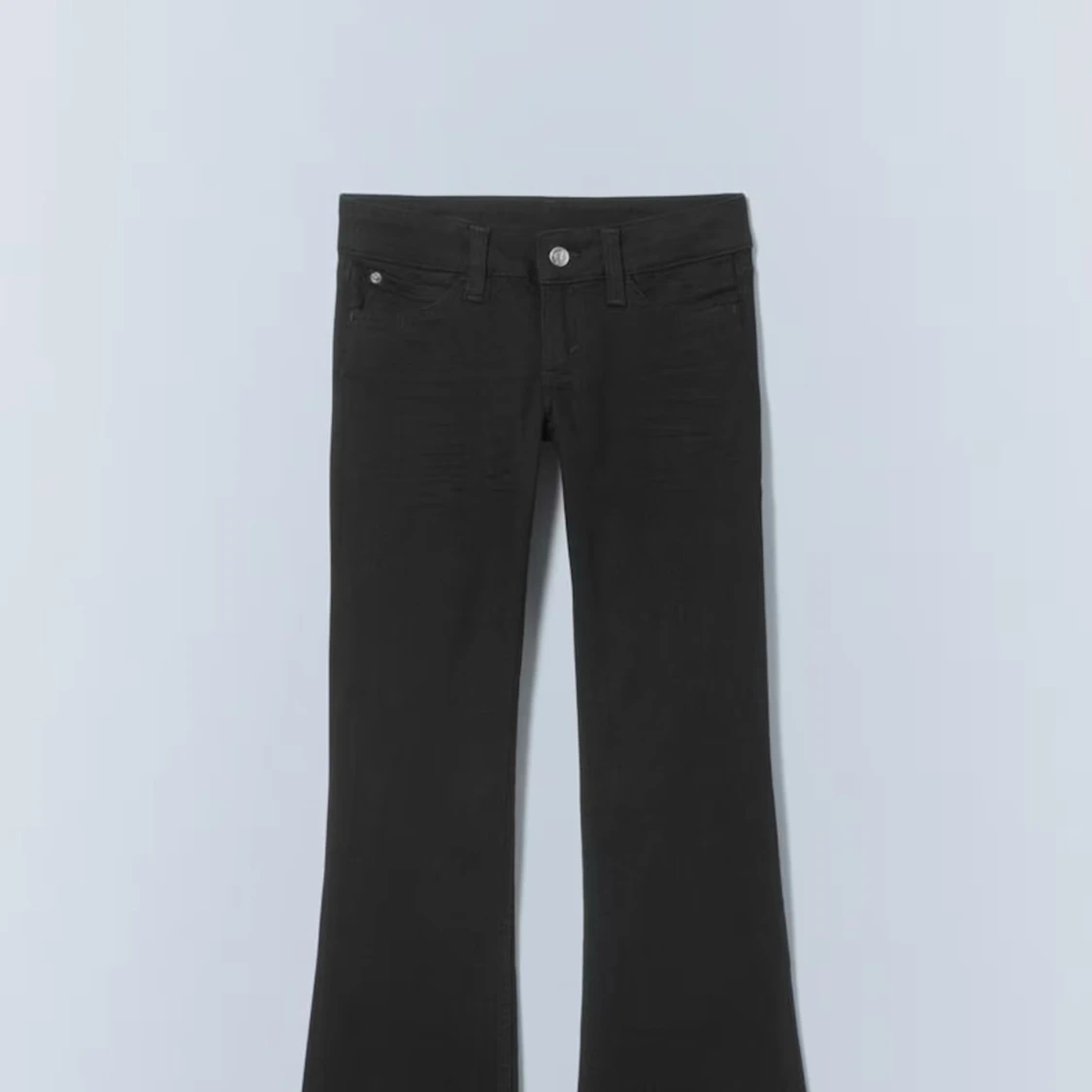 Svarta bootcut jeans - 2