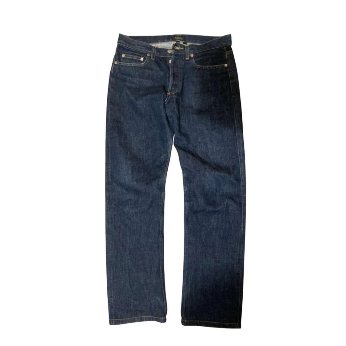 Mörkblå jeans från A.P.C. Selvedge