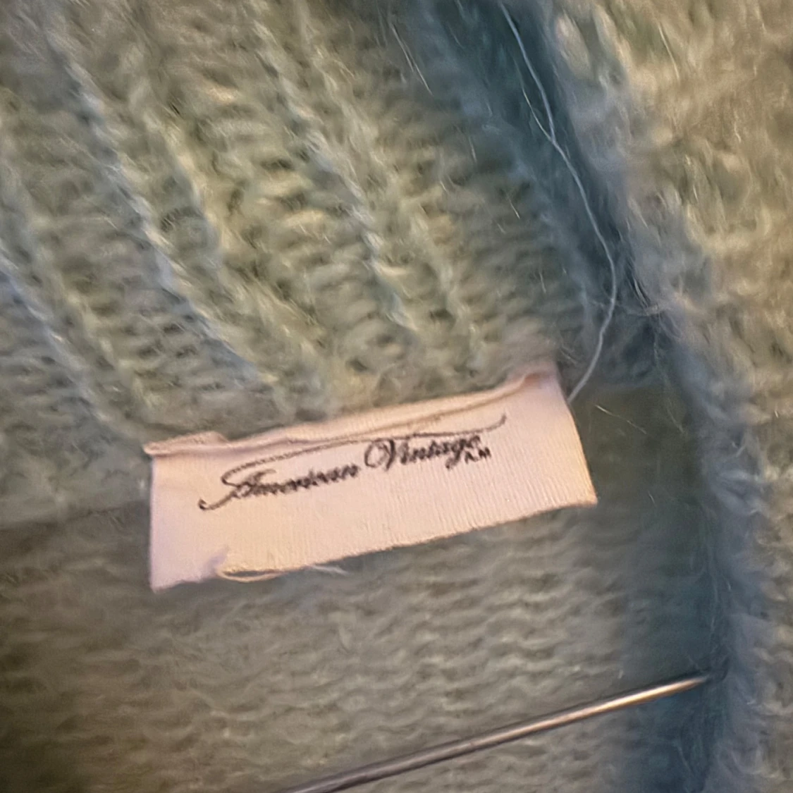 Ljusgrön kofta från American Vintage - 1