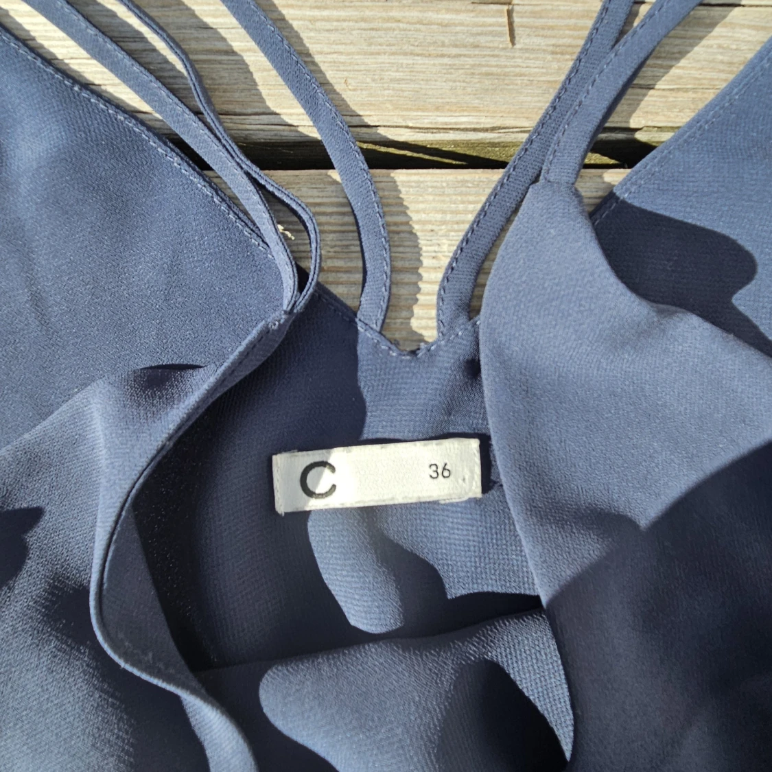 Blått linne/blus - 3