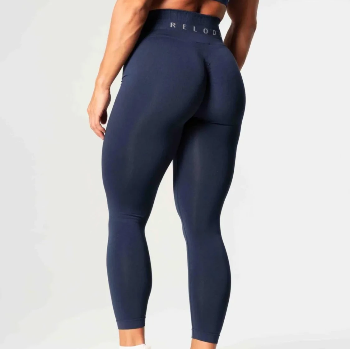 Mörkblå Prime Scrunch Tights från Relode