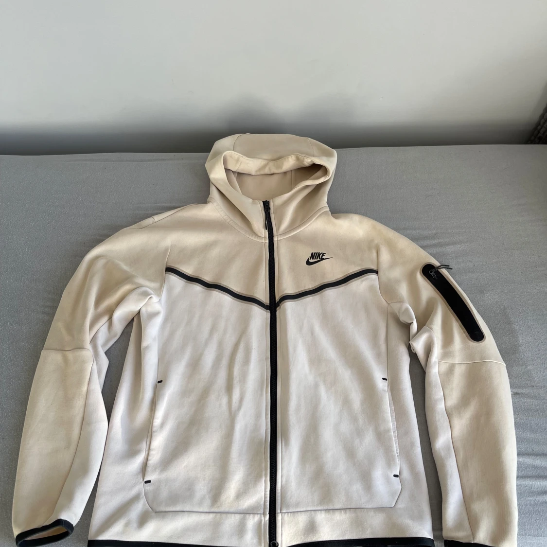 Beige Nike Tech Fleece