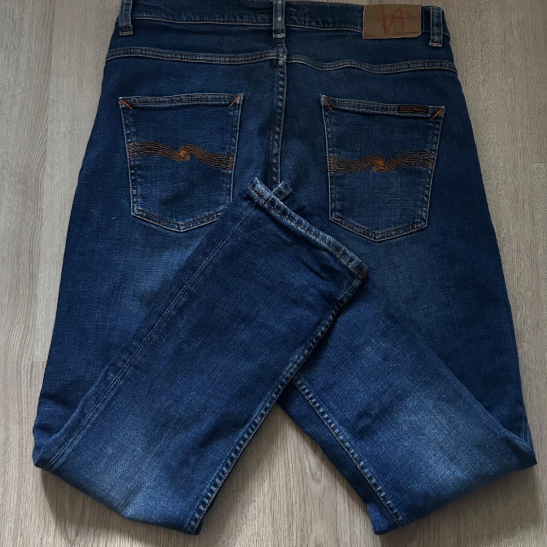 Blå jeans från Nudie Jeans