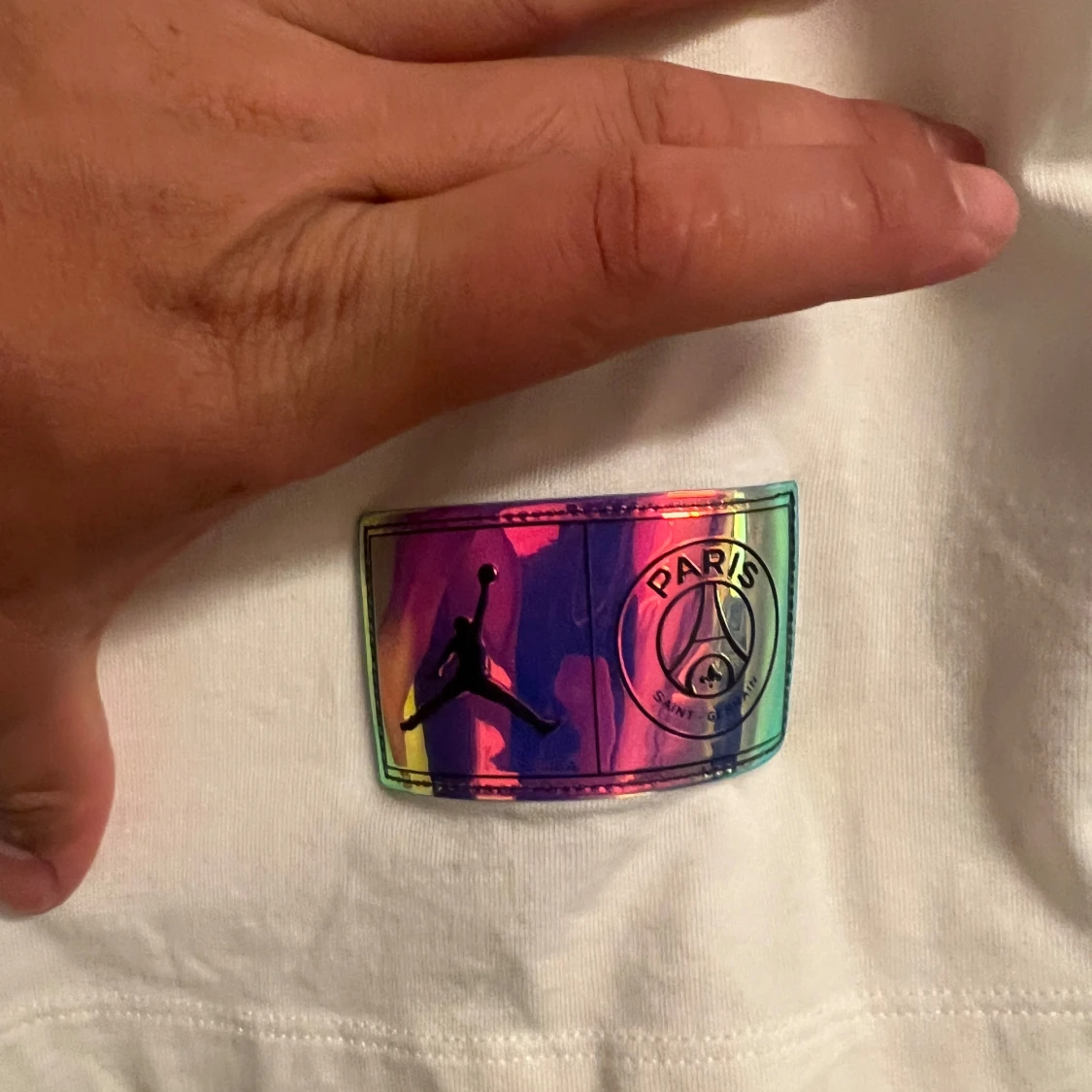 Vit PSG x Jordan t-shirt - 3