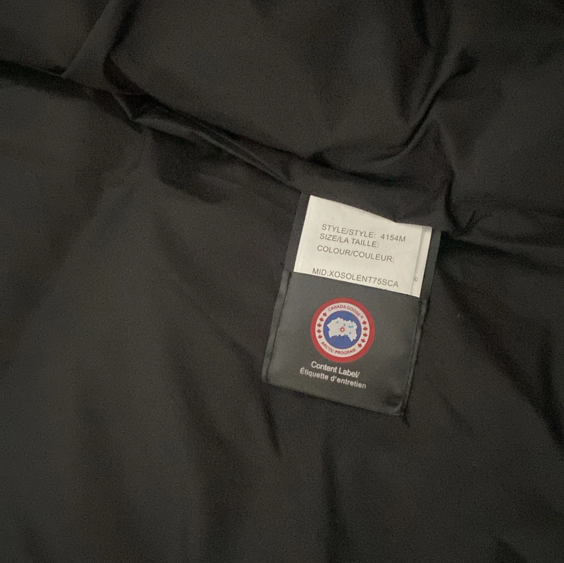 Svart dunväst från Canada Goose M - 3