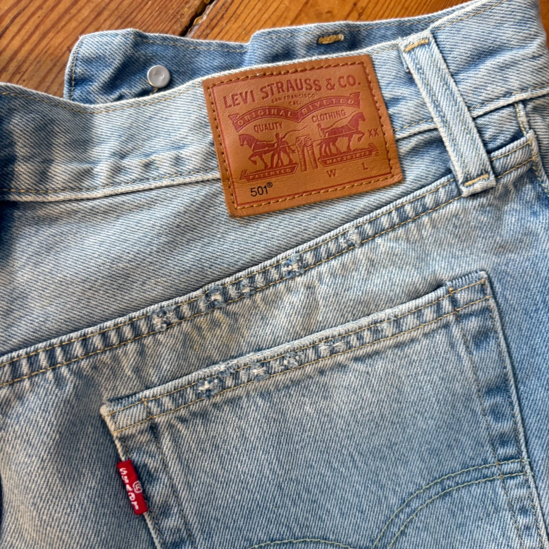 Levis jeansshorts 501 - 3