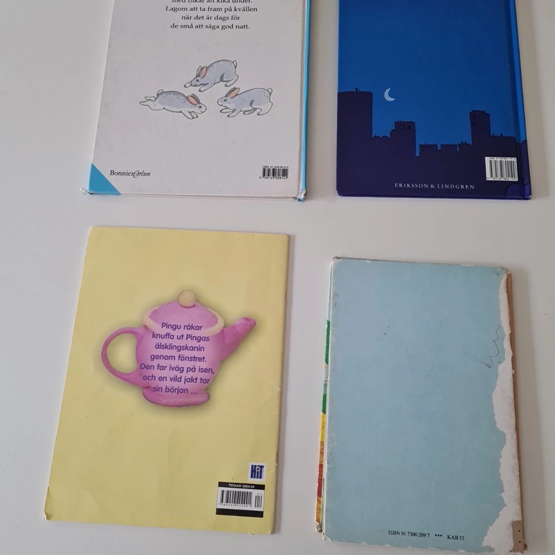 4 barnböcker – Pingu, Milla, Disney - 2