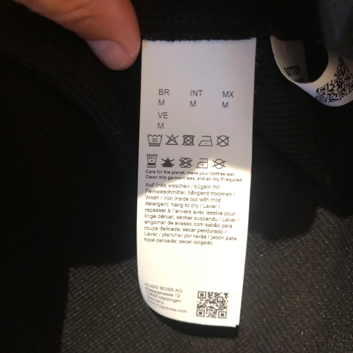 Svart stickad tröja från BOSS - 3