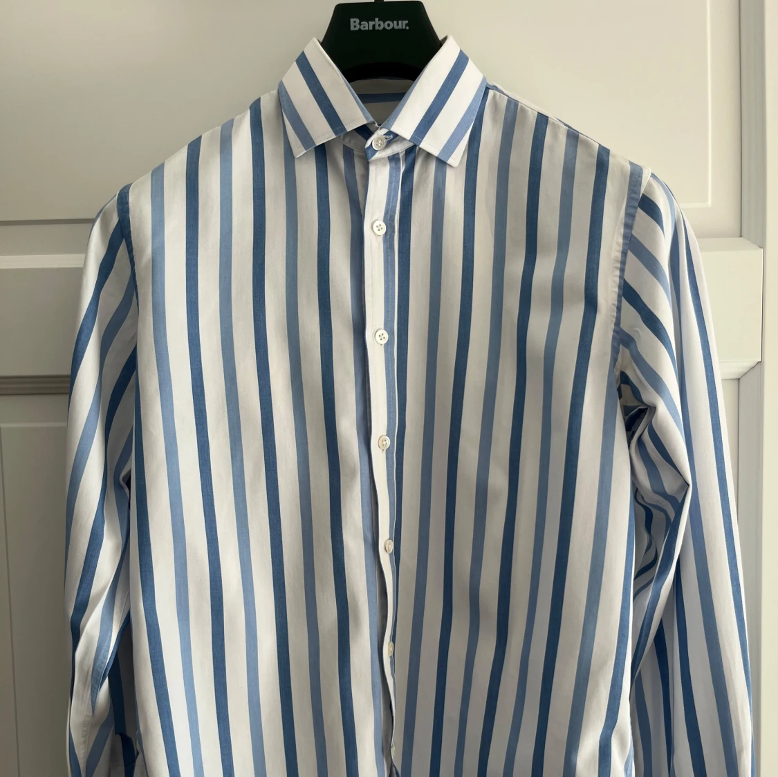 Blåvit randig skjorta La Chemiserie