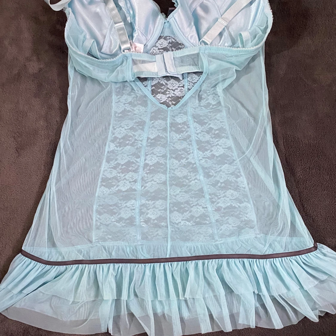 Super fin ljus blå korsett - 3