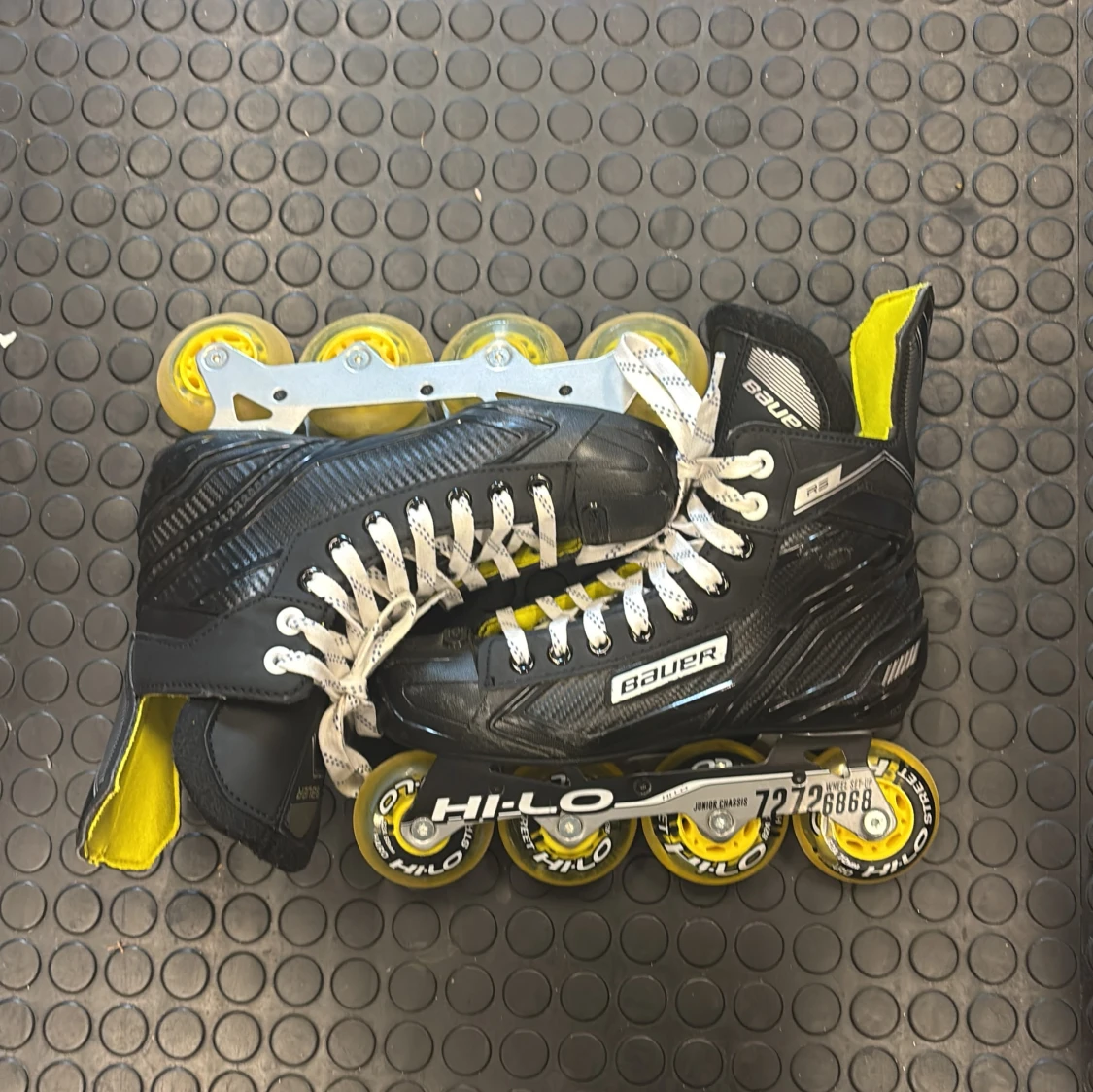 Bauer inlines i svart och gul - 3