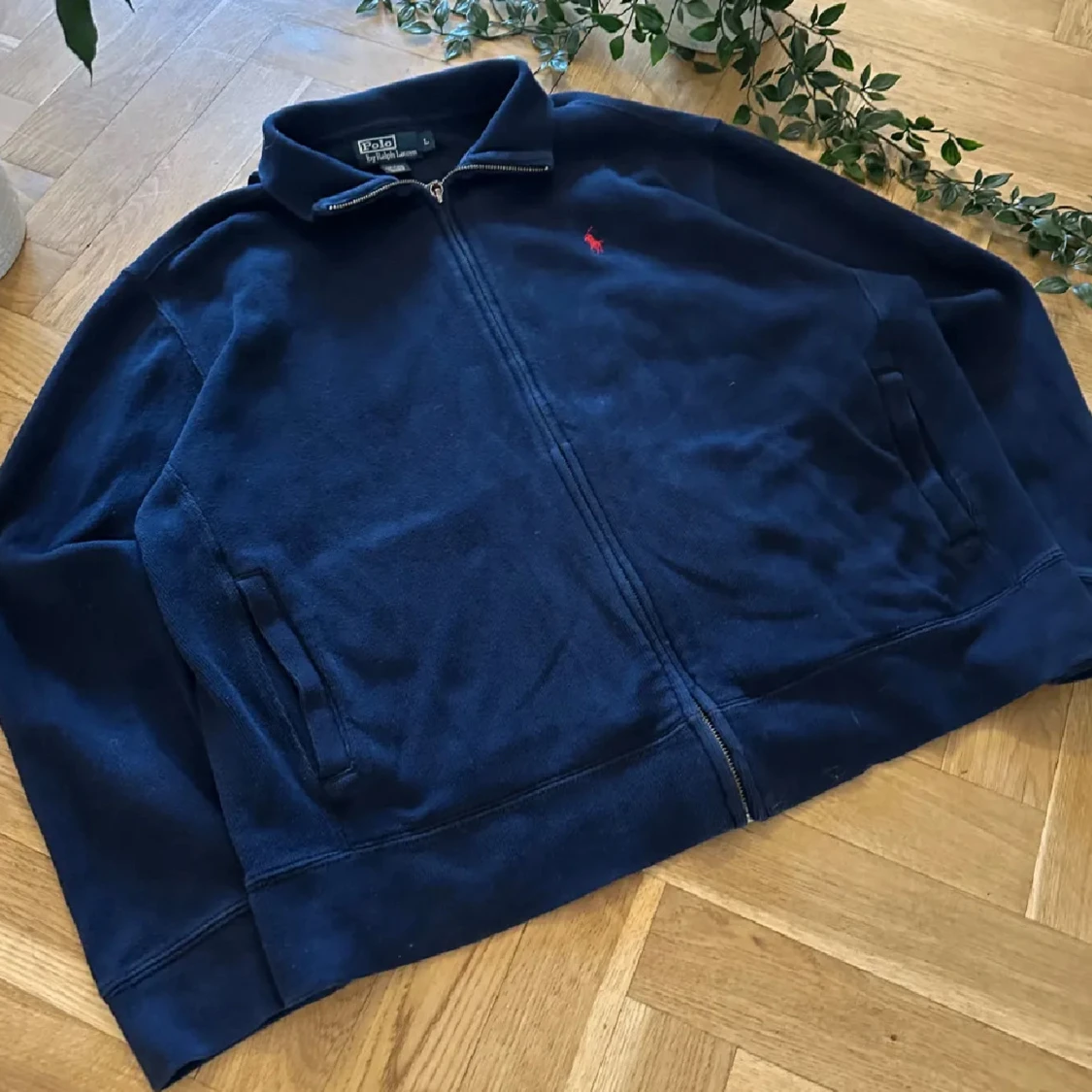 Blå fleecejacka från Polo Ralph Lauren - 1