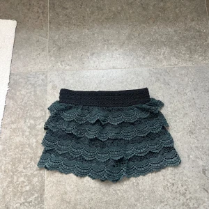 Gröna spetsshorts  - Jättecoola spets shorts i snygg färg  💓strl S, passar även XS
