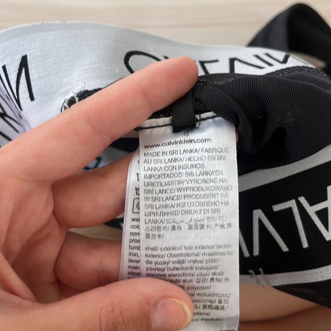 Svart sporttopp Calvin Klein - 3