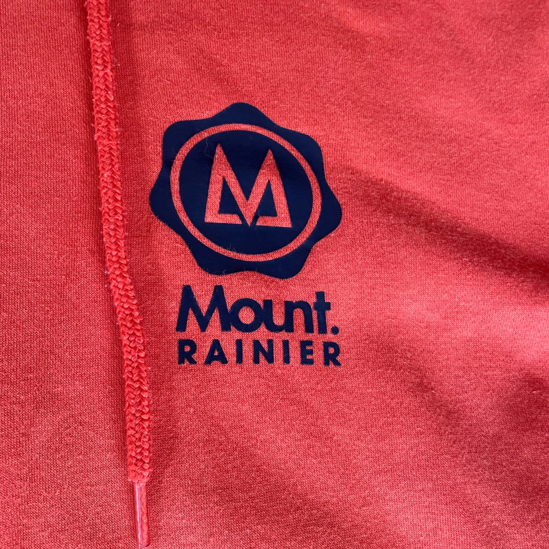 Orange hoodie Mount Rainier H&M - 1