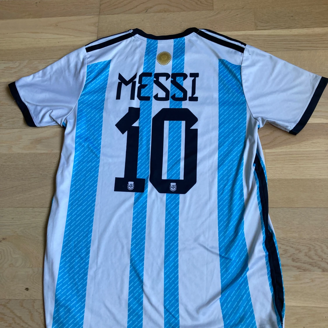 Argentina Messi 10 Adidas fotbollströja - 1