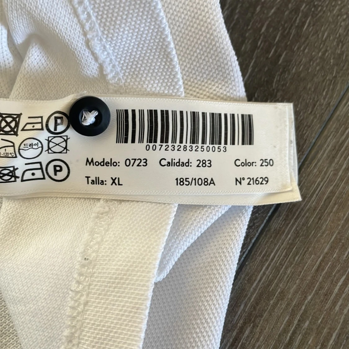 Vit pikétröja från Massimo Dutti - 4