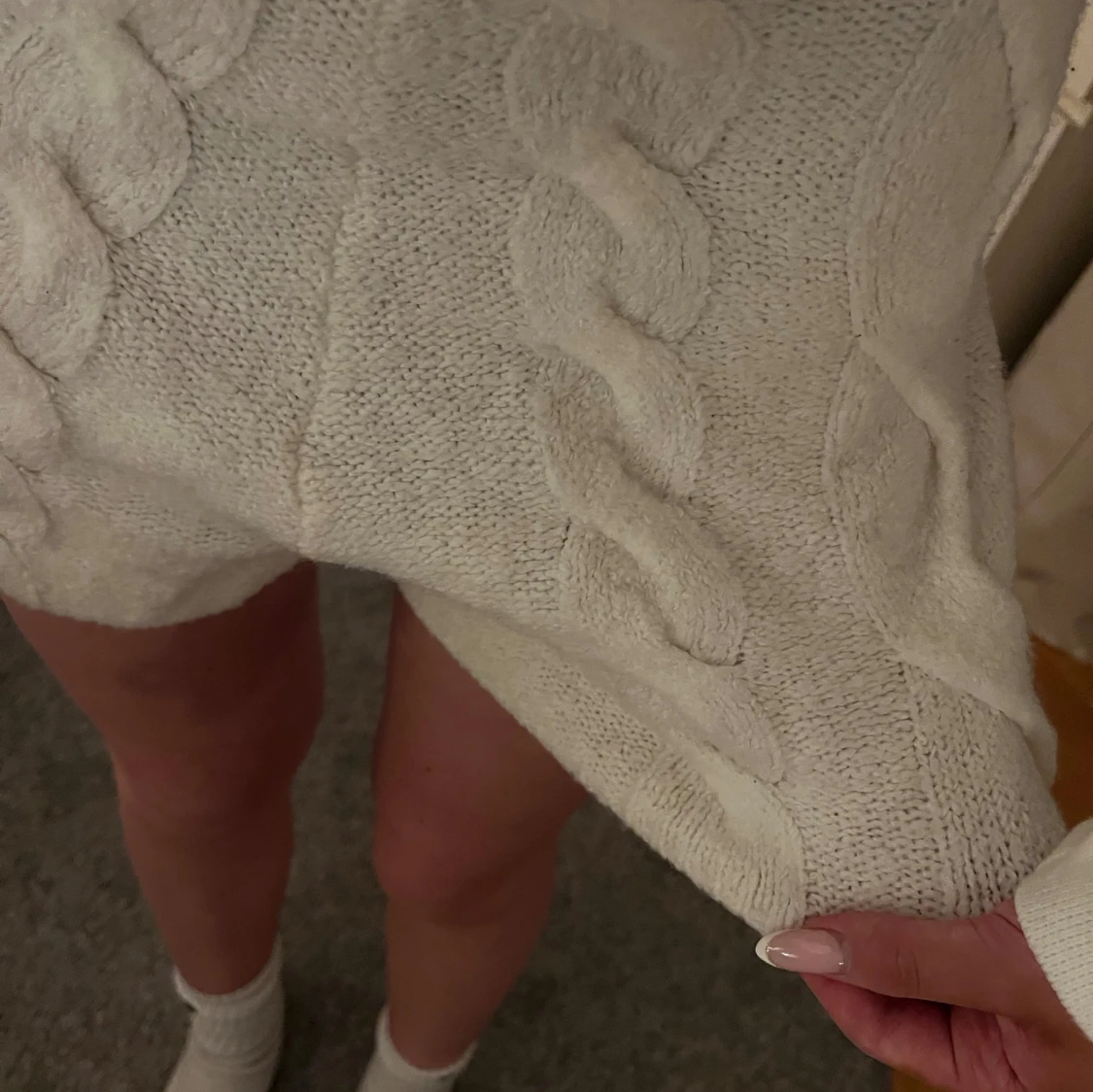 Mjuka stickade mysshorts - 1