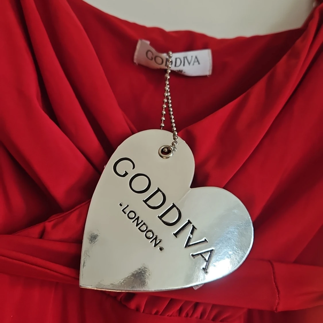 Röd långklänning - 3