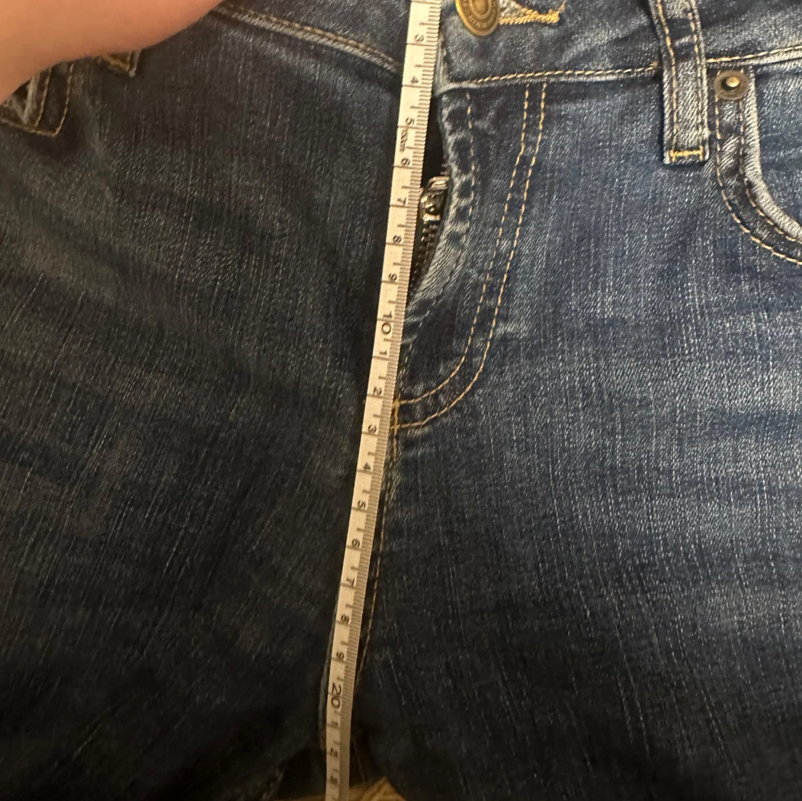 Blå bootcut jeans från Zara - 3
