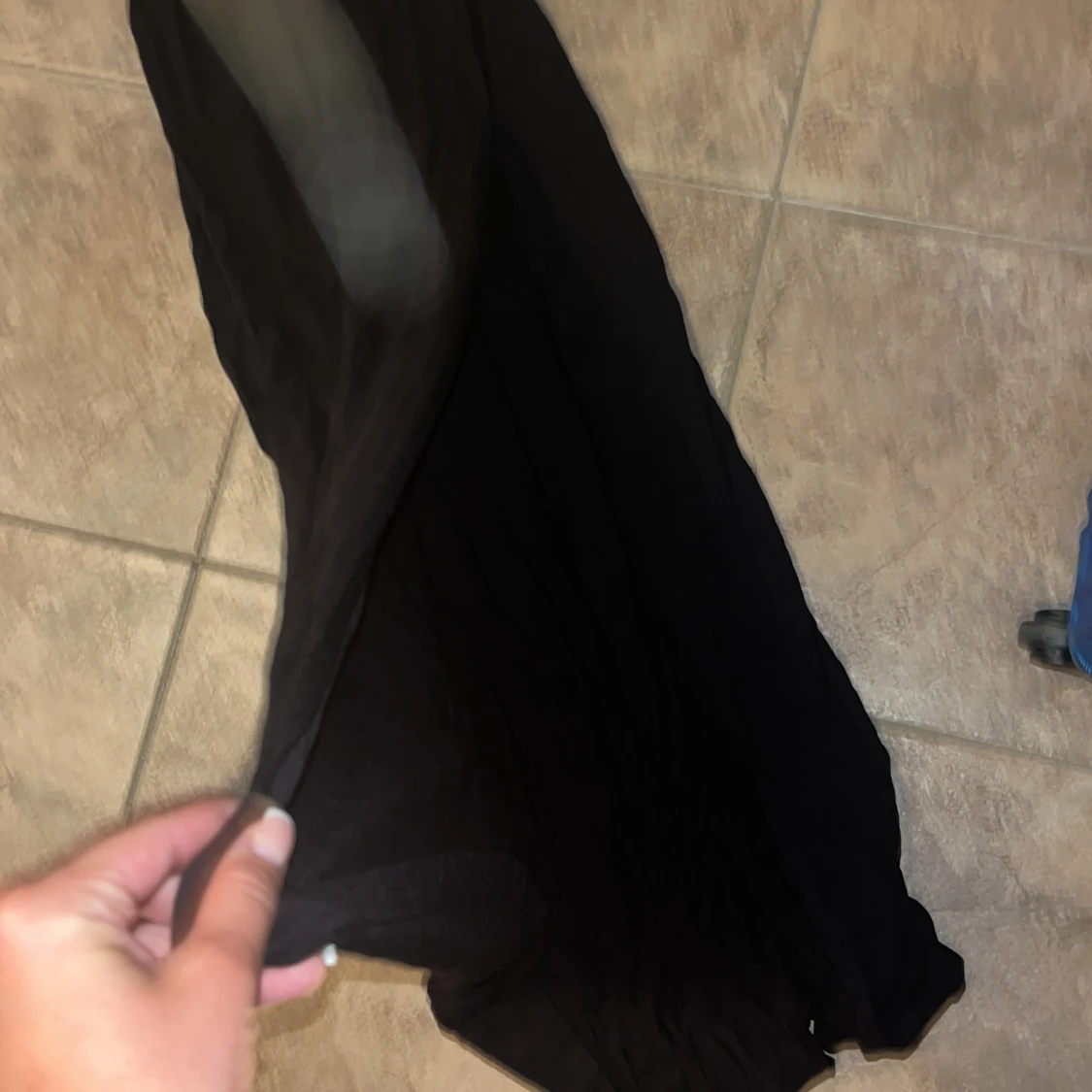 Svart långklänning från Divided - 1