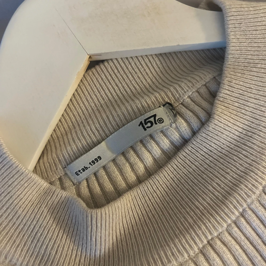 Randig ribbad tröja från 157 - 2