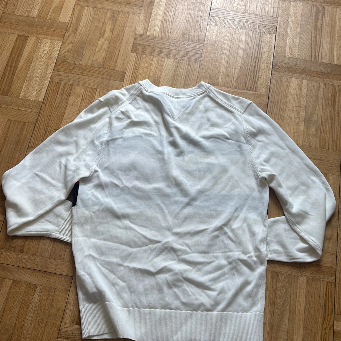 Vit stickad tröja Tommy Hilfiger S - 2