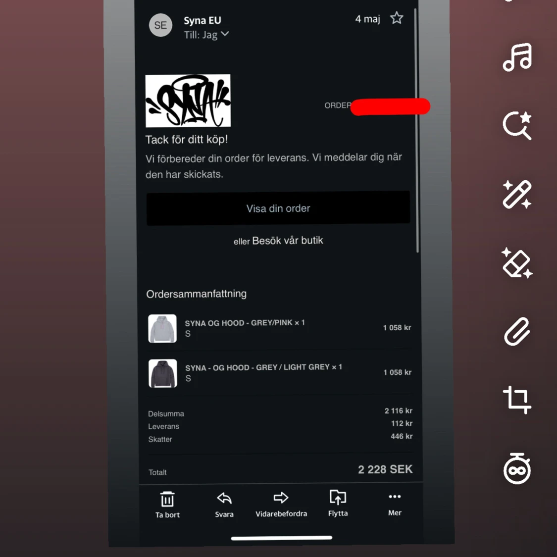 Syna world hoodie - 4