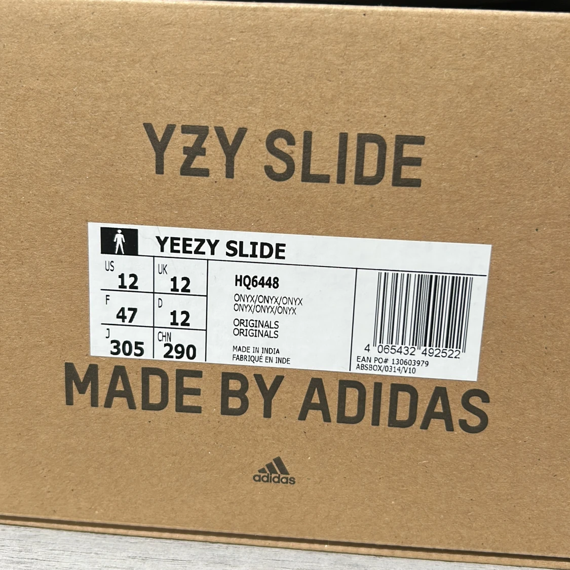 Adidas Yeezy Slide Onyx strl 46 - 2