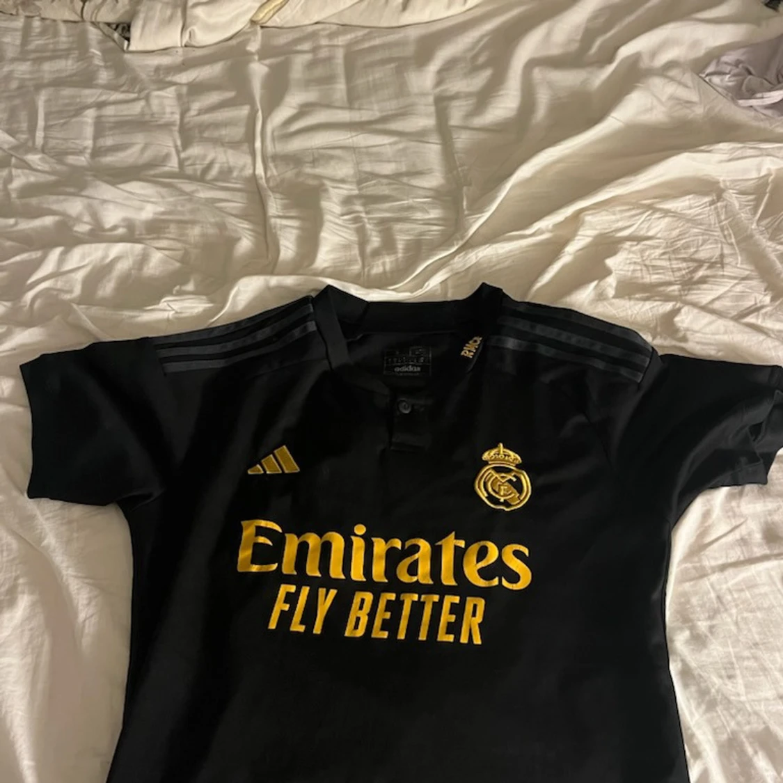 Real Madrid svart matchtröja Adidas