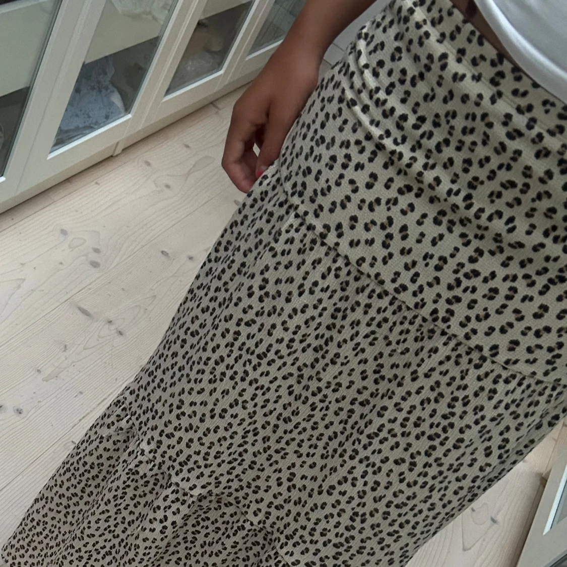 Leopardmönstrad långkjol från Kappahl - 1