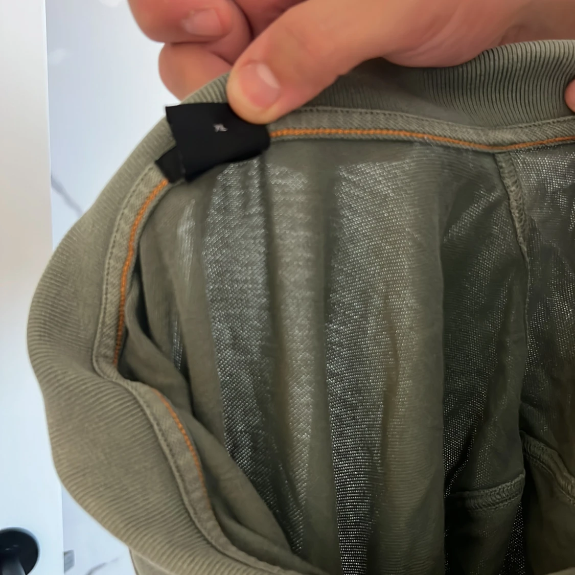 Grön slim fit t-shirt från BOSS - 4